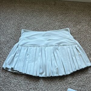 NWT Gold Hinge Skort